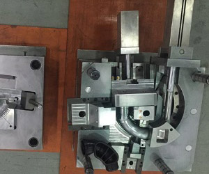 plastic mold and sample