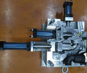 plastic mold and sample